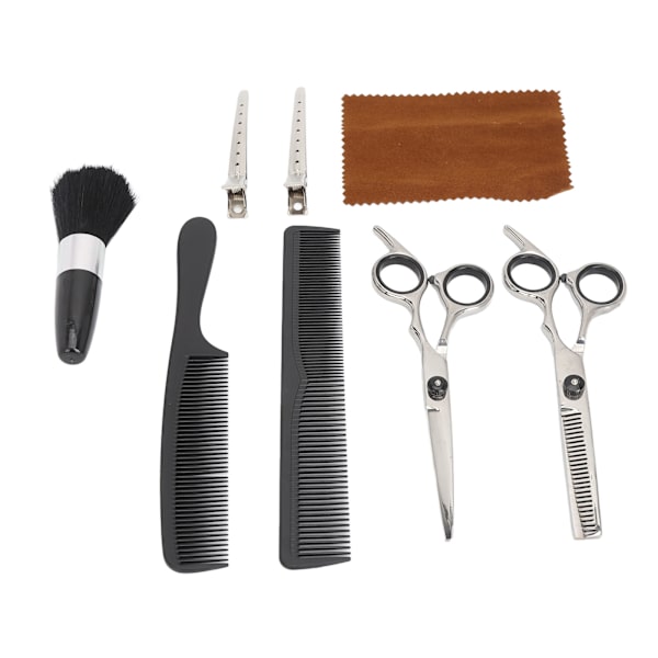 Hårklippesæt med vandtæt kappe, udtyndingssaks, genanvendeligt barbersæt