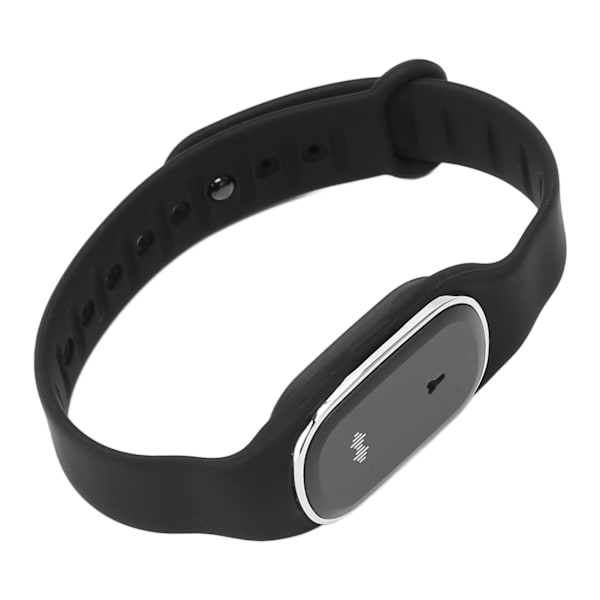 Avstøtende klokke USB-lading Langvarig bærbar Sonic elektronisk avstøtende armbåndsklokke Svart