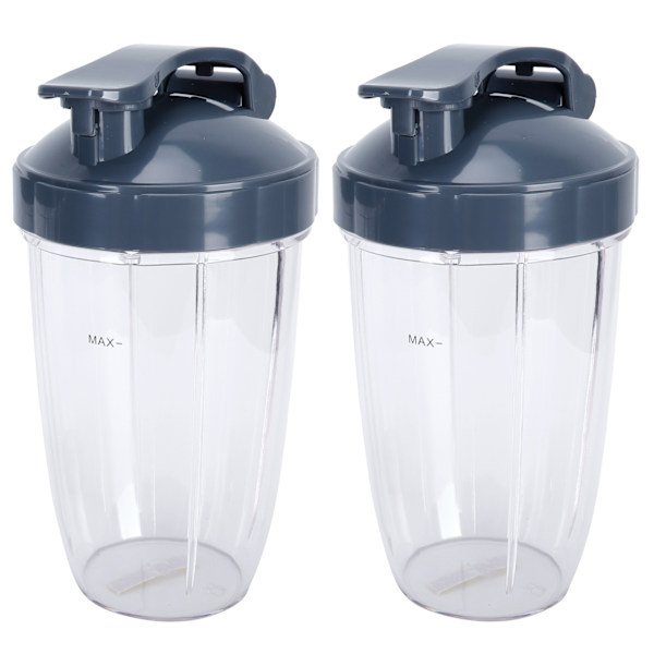 24OZ Transparent Blender Cup Container Lid Set Ersättning Passar för 600W/900W Juicer