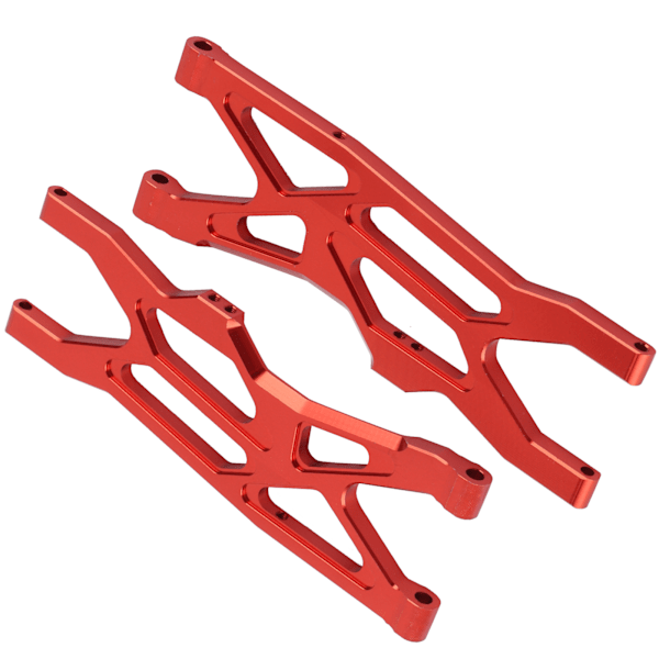 1 par aluminiumlegering bakre nedre svingarm tillbehör passar för ARRMA 1/10 RC bilröd
