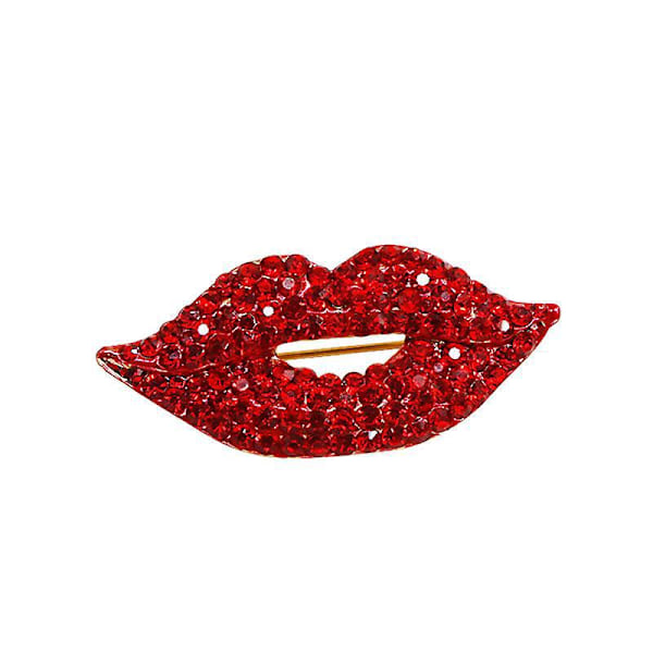 Rhinestone-brosje for kvinner - Stilig mote-smykke, slitesterkt og trendy