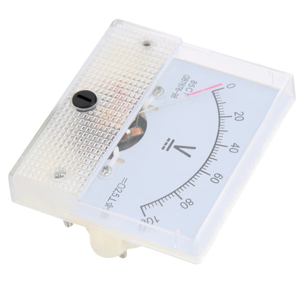 Pekare DC Voltmeter Panel Volt Spänningsmätare Mätinstrument 85C1 DC 0~100V