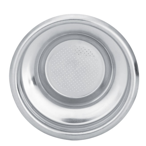 58mm Yksinkertainen Kaksinkertainen Huokoinen Suodatin Korikori Puoliautomaattinen Kahvikone Pohjaton Kahva Suodatin (Yksinkertainen)