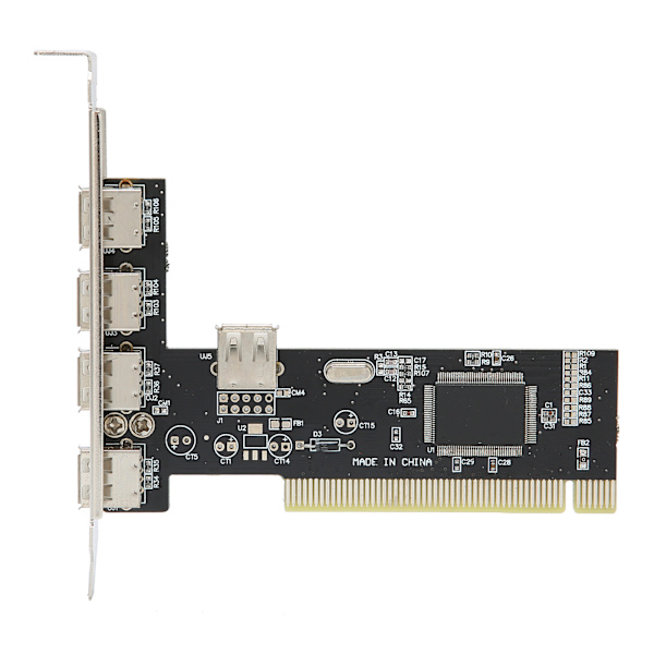 PCI-laajennuskortti 4-porttiseen USB2.0-hub-sovittimeen, nopea muuntaja, universaali PC-lisävaruste