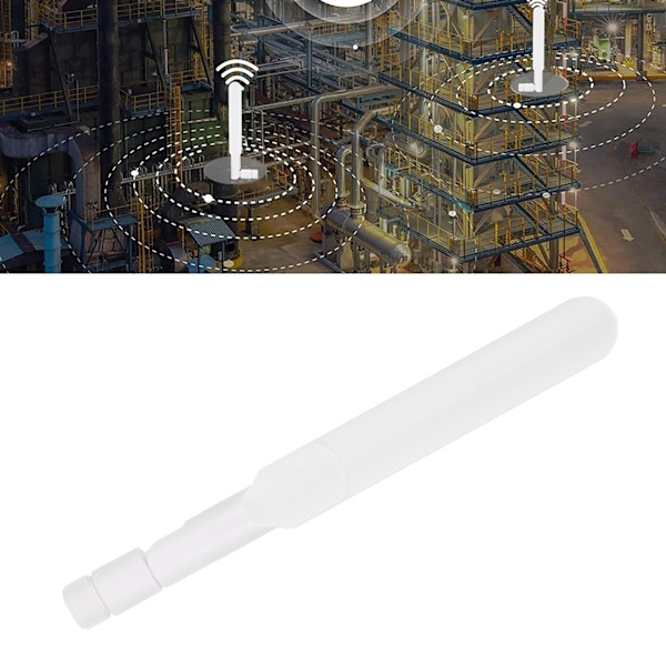 2,4G/5G/5,8G Dual Band Trådløs WiFi-antenne til ASUS Router Omnidirektionel antenne (hvid)