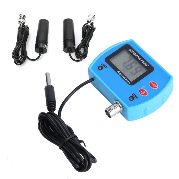 PH Redox Tester Väggmonterad Reduktionspotentialmätare Vattenkvalitetsmonitor EU-kontakt 230240V