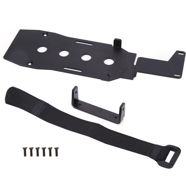 Aluminiumlegering gör-det-själv lågbatteri metallbatteriplatta för TRAXXAS TRX4 1/10 RC-bil