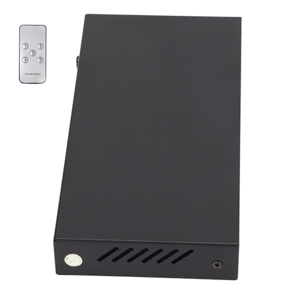 HD Multimedia Interface Switch 5x1 4Kx2K Stöd 3D Fjärrkontroll HD Multimedia Interface Switcher 100-240VEU Plug
