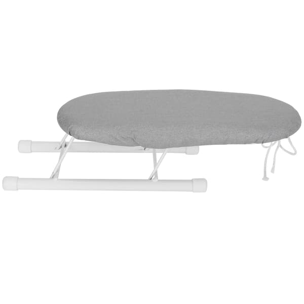 Mini strykbräda vikbar ärmmanschetter kragar strykbräda för hemmabruk Resor Silverduk