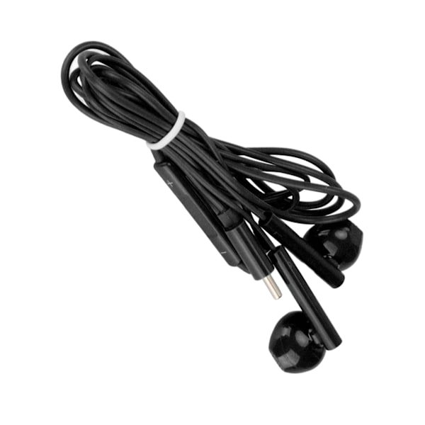 Type C -kuulokkeet, melunvaimennus, HD-puhelut, langalliset nappikuulokkeet mikrofonilla Huaweille, musta