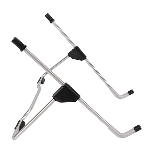 Tabletstativ Justerbart Sammenklappeligt Tabletstativholder i Luftfartsaluminium Multifunktionel Varmeafledning Tabletstøtte Sort