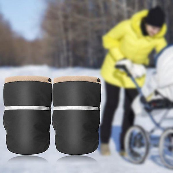 Rattailasimuksineen talvihanskat - Pidä kätesi lämpiminä työntäessäsi rattaita