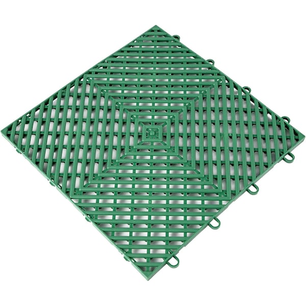 40x40x1,8cm Sammanlåsande Trall 1 ST Polypropylen Plastplattor Utomhusbeläggning Sammanlåsande Golv för Pooler Dusch Badrum Däck Garage