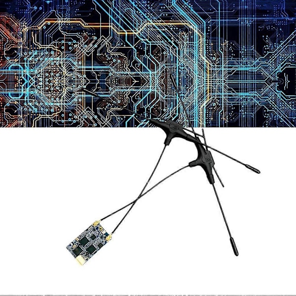 900Mhz 2.4Ghz RX Mottaker ELRS RX Gemini Mottaker 120MMx2