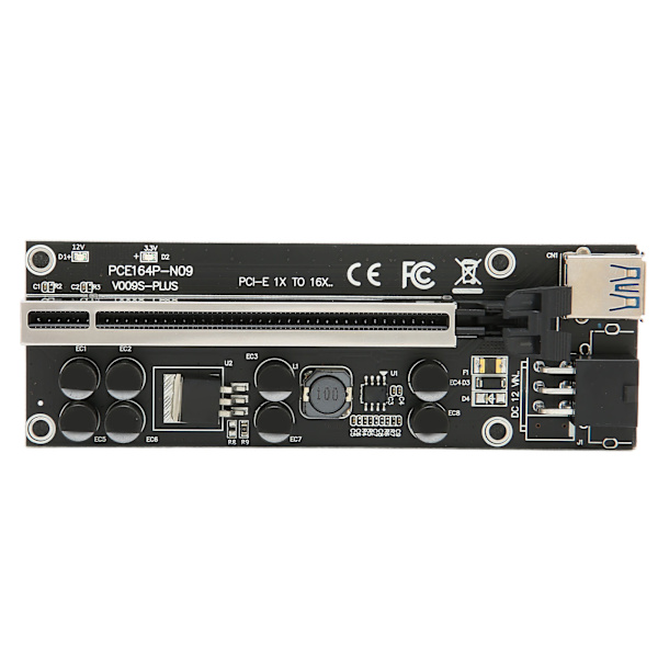 PCIE Riser Stabil 8 FP Kondensatorer Forgyldt USB3.0 Interface Adapterkort til Win 7 til Win 8 til Win10 til Win XP