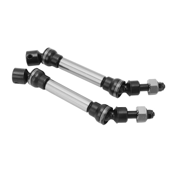 RC Drivakselsett i aluminiumlegering Stål foran bakre drivaksel RC Tilbehør for Arrma 1/10 3S Senton Sølv