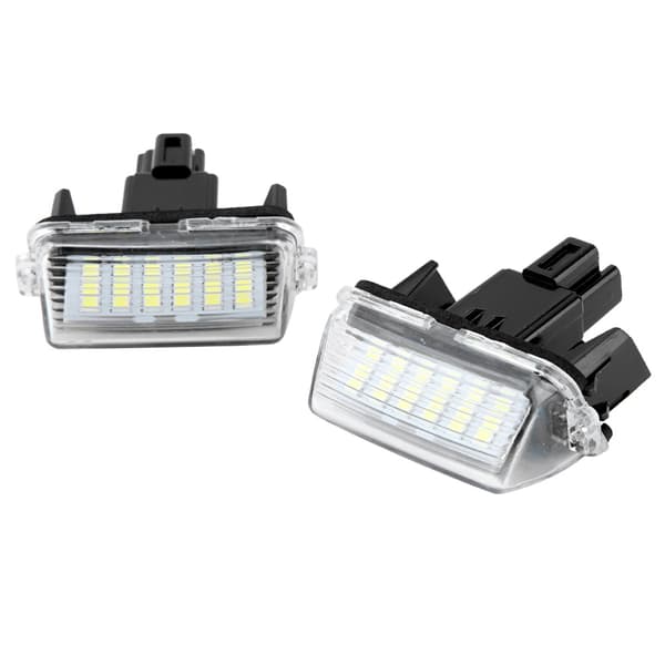 2 stk. 18 LED Perler Nummerplade LED Lys Lampe Passer til Toyota