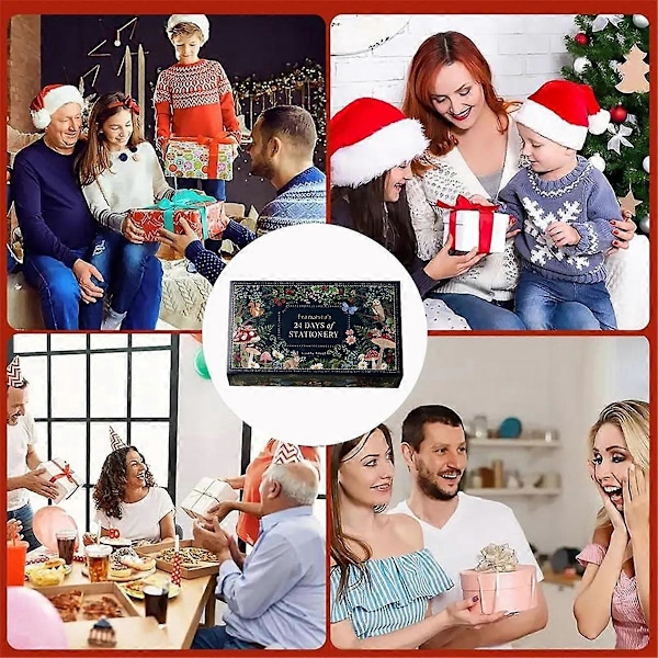 Skrivesaker Kalender 2024, Jule Nedtelling Ultimate Kalender