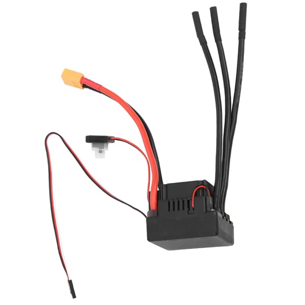 80A Vanntett Børsteløs ESC Elektrisk Hastighetsregulator Tilbehør for 1/8 RC Bil XT60