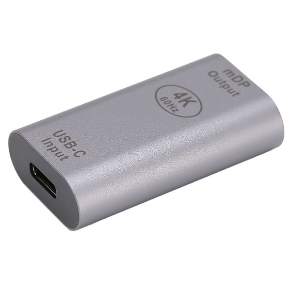 Type-C hun til MiniDP hun-adapter Bærbar USB-C-adapter High-Definition computer-tv-kabel
