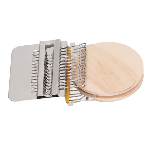 Darning Loom Weave Tool Liten Vävstol Kit med 14 Krokar 1 Nål för Hand Stickning DIY Hantverk