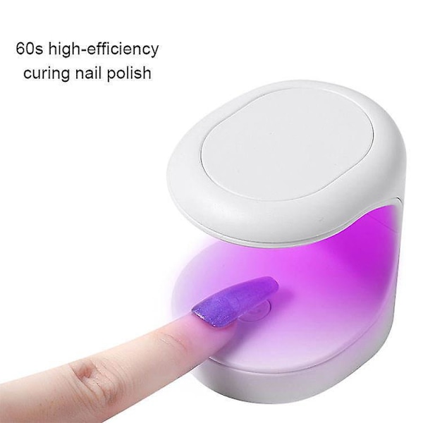 Kannettava USB Mini UV LED Kynsilakkauuni Geelilakka Kuivaaja