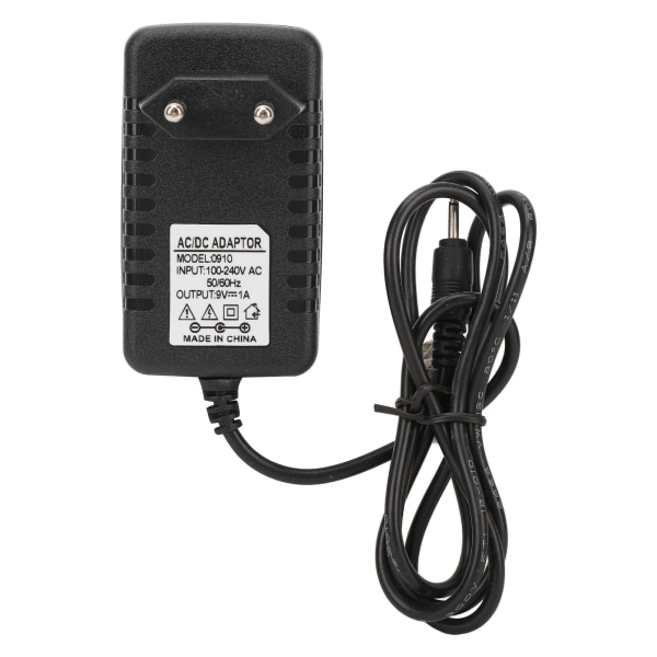 9V1A DC Adapter Laddare 50‑60HZ kompatibel power för nagellackare EU-kontakt 100‑240V