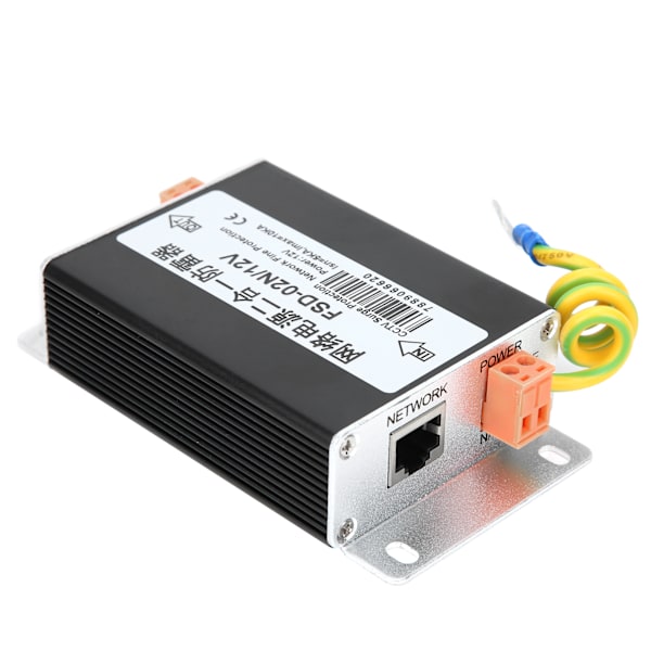 CCTV overspenningsavlederbeskytter Nettverksfinbeskyttelsesmodul 2 i 1 FSD-02N/12V