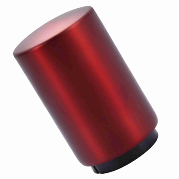 Automatisk flasköppnare magnetisk rostfritt stål tryck ner flasköppnare verktyg för öl glas dryck flaska röd