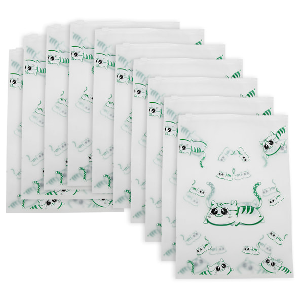 Dragkedja kosmetiska påsar Mini transparent vattentät sminkförpackningspåsar för resor2#
