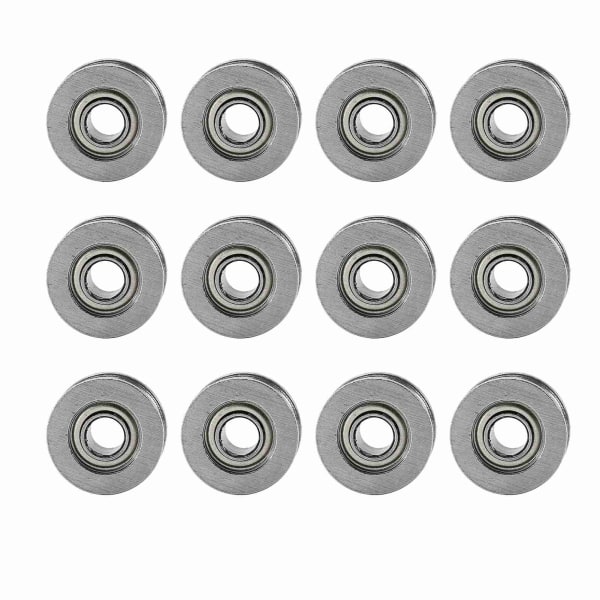 10 stk V624ZZ V rille kuglelejer remskive til skinnebane lineært bevægelsessystem 4*13*6mm