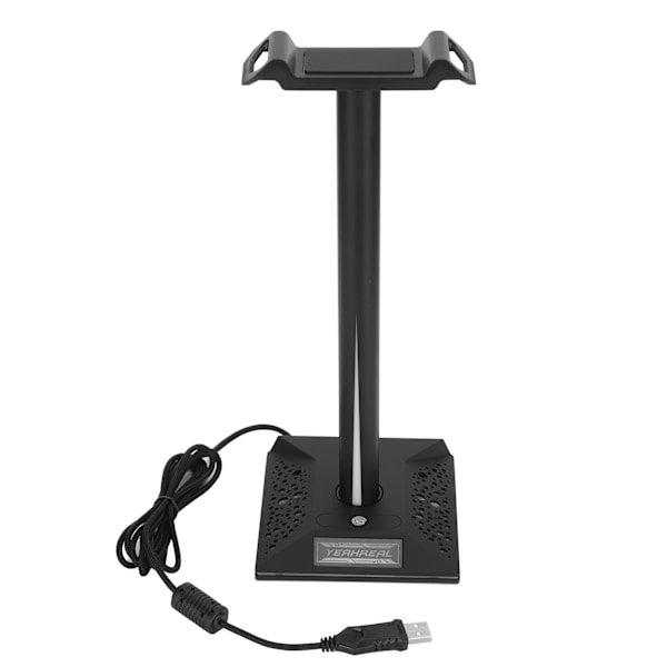 Valotehoste kosketuskuulokemikrofoniteline Himmennys RGB kaksois-USB-liitännällä 3,5 mm ääni