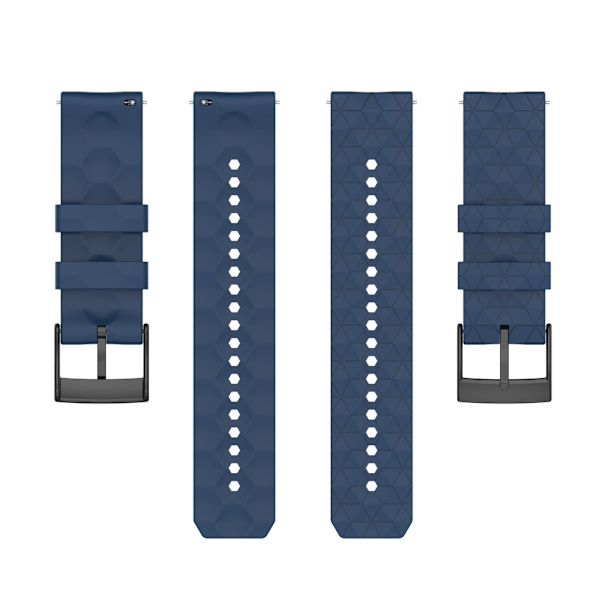 Silikone Rem til Suunto 9 Smartwatch GPS/til SUUNTO 9 Baro Sport Wrist HR Udskiftningsrem