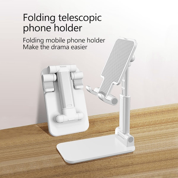 Metal Desktop Tablet Holder Foldable Desk Mobile Phone Holder Stand