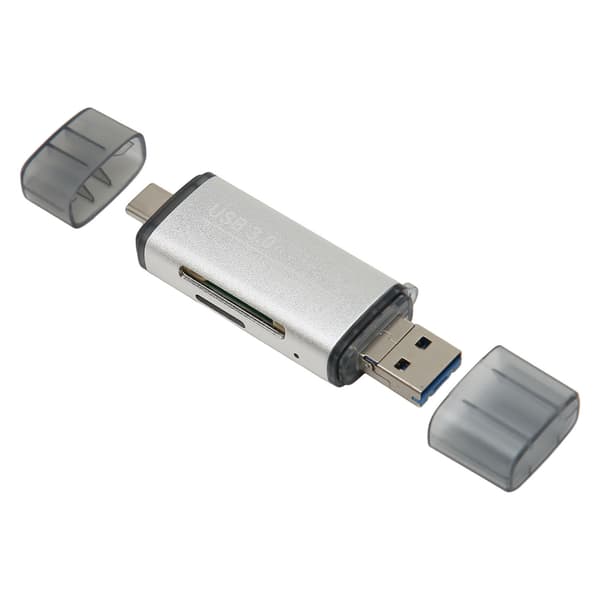 USB C USB 2.0 MICRO USB Hukommelseskortlæser Bærbar Kontor Micro Lagerkortlæser til OS X System