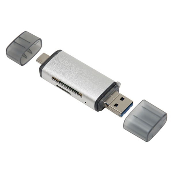 USB C USB 2.0 MICRO USB Minneskortläsare Bärbar Kontor Micro Lagringskortläsare för OS X-system