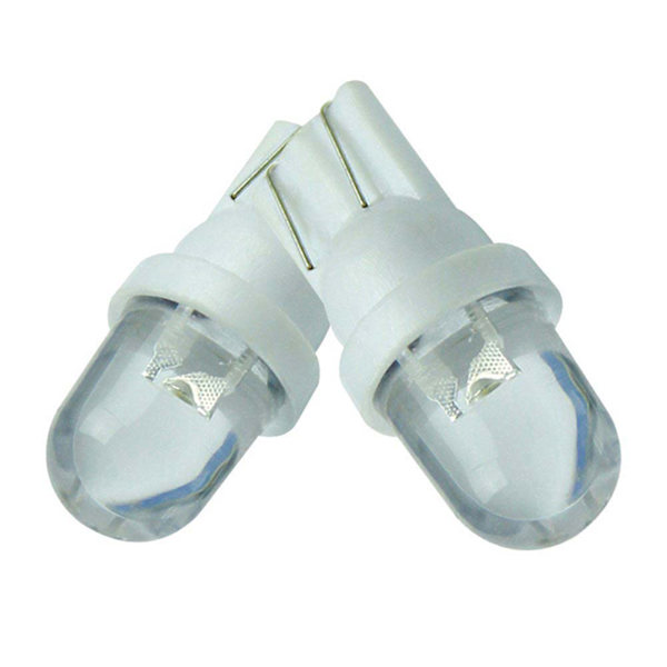 10 kpl / set T10 valkoinen 12V LED 194 168 158 5W 6500K sivuauto automaattinen kiila kojelaudan valo