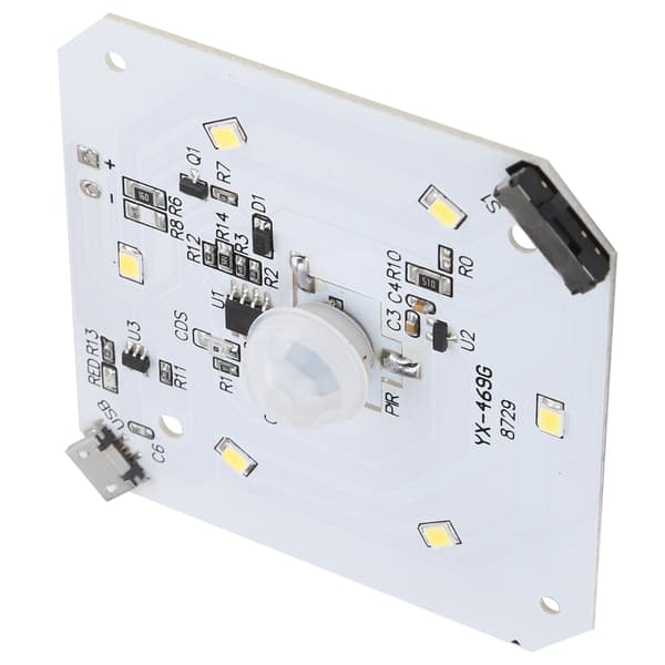 Integreret Lampepladekontrol ABS Genopladelig med 2 Gear Sensor til Dekoration