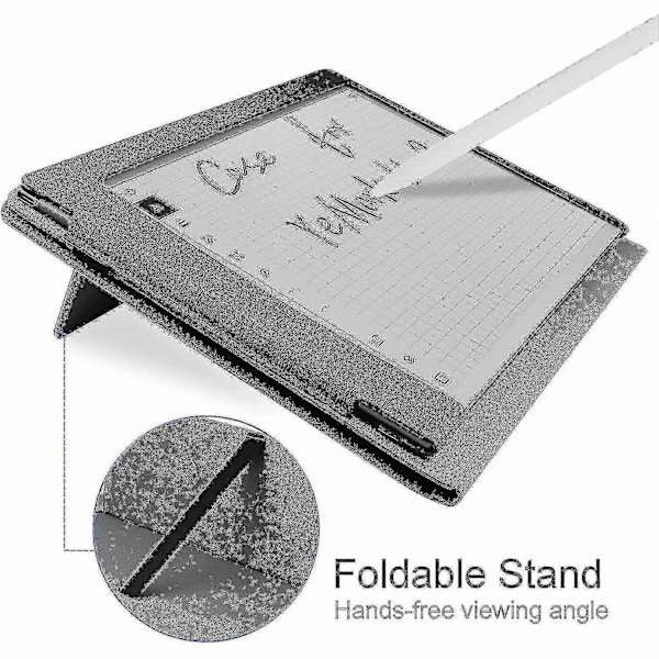 Kotelo Remarkable 2 Paper Tablet 10.3&#39;&#39; 2020 julkaistulle, ohut kevyt suojaava jalustakotelo kirja