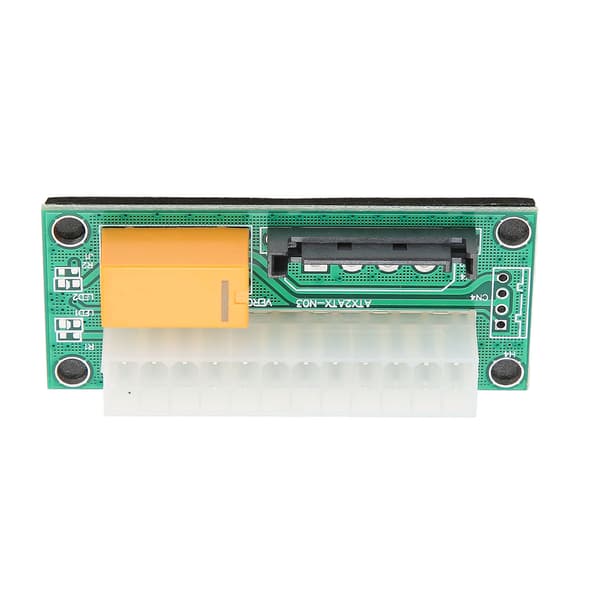 Dubbel strömförsörjning Sync Starter ATX24pin Säker Stabil Överföring Plug and Play Strömförsörjning Sync Starter