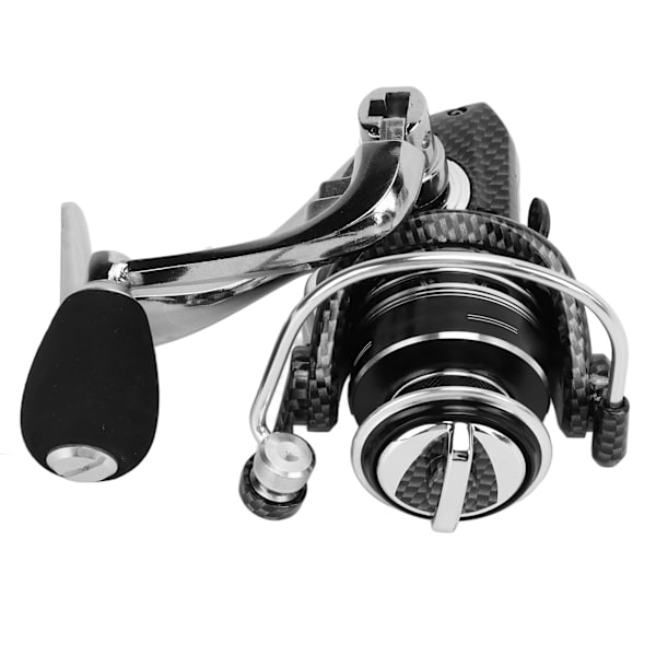 5.7:1 Full Metal Spinning Gapless Fiske Rullar Vänster Höger Hand Fiske Hjul för Saltvatten Färskvatten(Série 2000 )