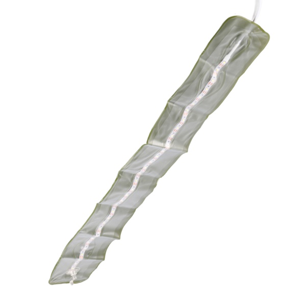 Uppblåsbar Campinglampa 1200LM Hög Ljusstyrka PVC Bärbar LED Tältlampa för Utomhus M
