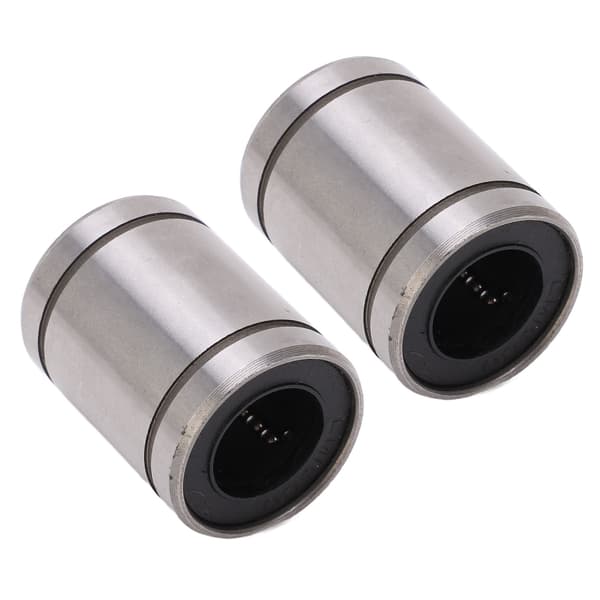 2 stk sylinder lineær bevegelse kulelager ID 16mm OD 28mm LM16UU for CNC 3D-skriver