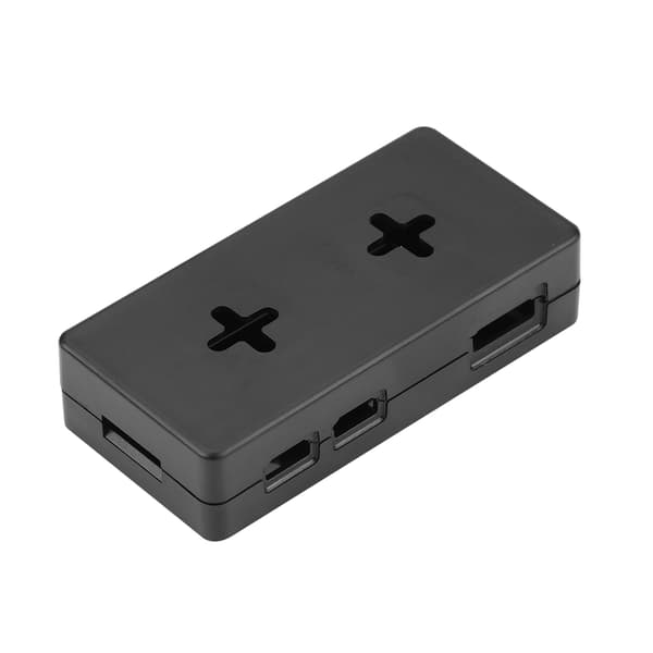 ABS-plastkapsling skyddsfodral för Raspberry Pi Zero W / 1.3 (svart)