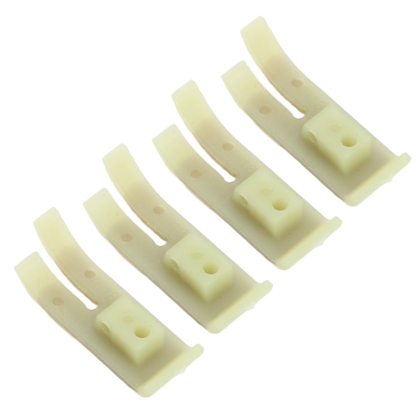 20 set pressarfot i plast, bärbar pressarfot, set med skruvar, fjädrar, symaskinpressarfot