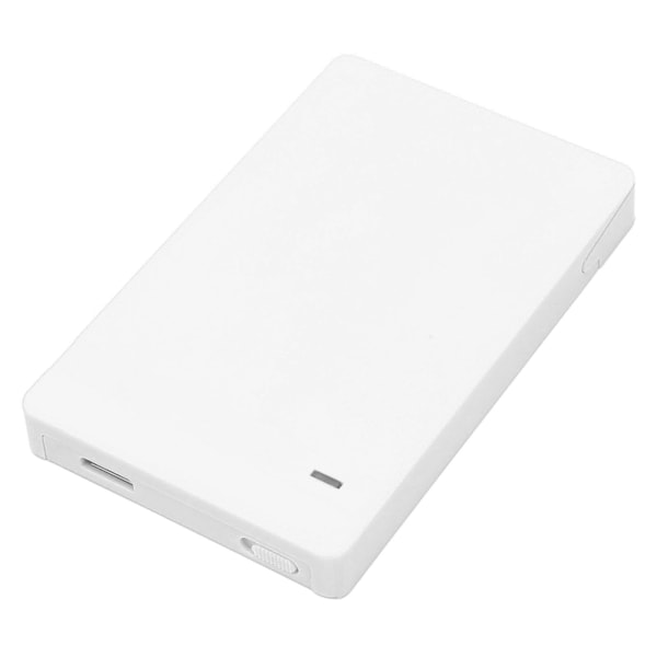 2,5-tums hårddiskhölje USB3.0 Plug and Play mobilt HDD-hölje externt HDD-höljesadapter för Windows för OS vitt