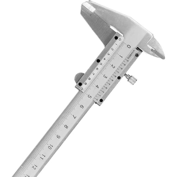 Högprecisions Vernier-skjutmått i kolstål, Professionell Vernier-skjutmått för precision utomhus/inomhus/djupmätning, Mätverktyg