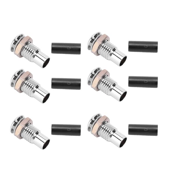 20 stk. LED-holder Bezel Mount Messing Lysdiode Flad Metalbase Industriel Kontrol 3 mm