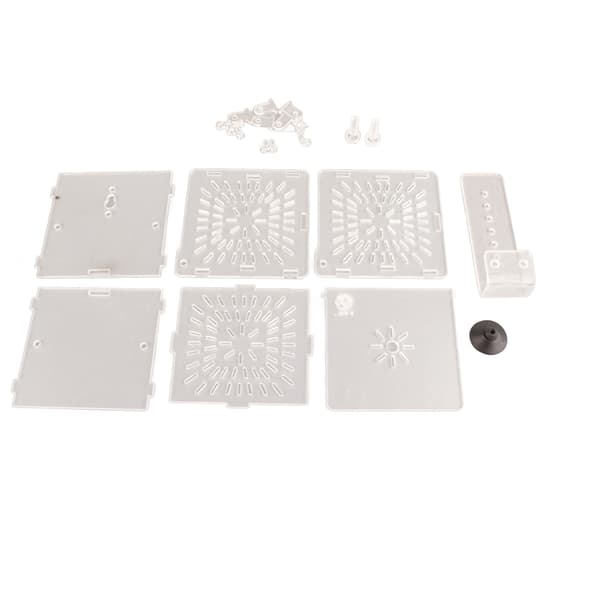 Akryl Transparent Akvarium Fisktank Uppfödnings Isolationsbox Kläckeri Inkubatorhållare (A)