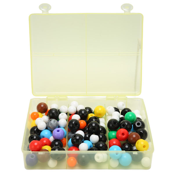 Kemi Molecular Model Kit PP Balls H C O N S Cl Br P I Box Packed Molecular Structure Model for School Education